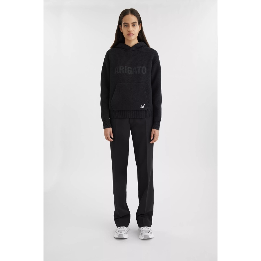 Okrug Hoodie Axel Arigato Izblijedjela Crna