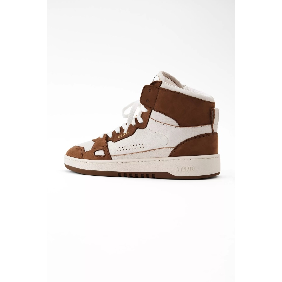 Axel Arigato Beige Brown Dice Hi Sneaker