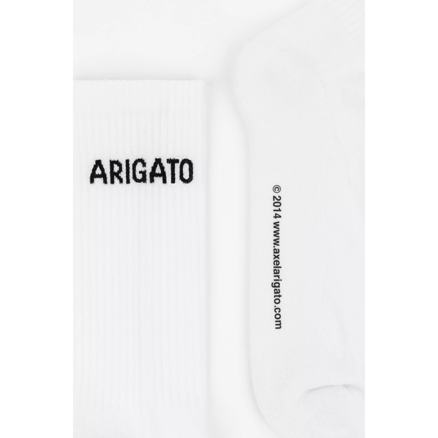 Axel Arigato Bijele Arigato Logo Tube čarape