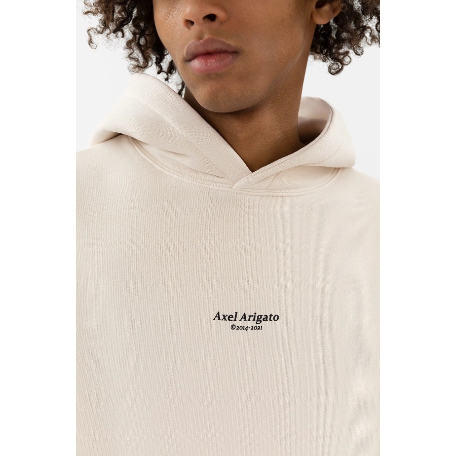 Axel Arigato Focus Logo Hoodie Blijedo Bež