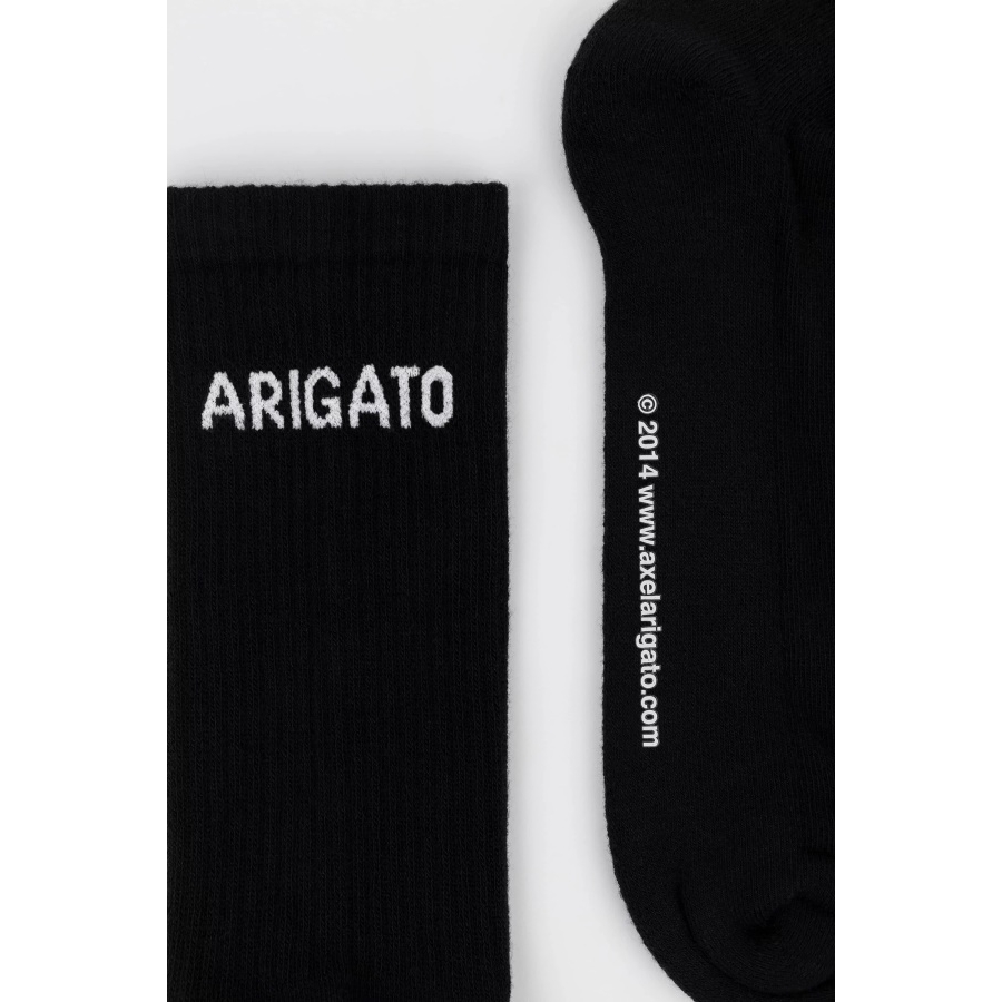 Axel Arigato Arigato Logo Tube čarape Crne