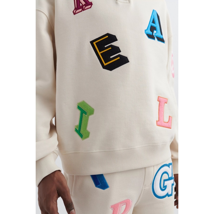 Axel Arigato Blijedo Bež Inferno Monogram Polo Majica